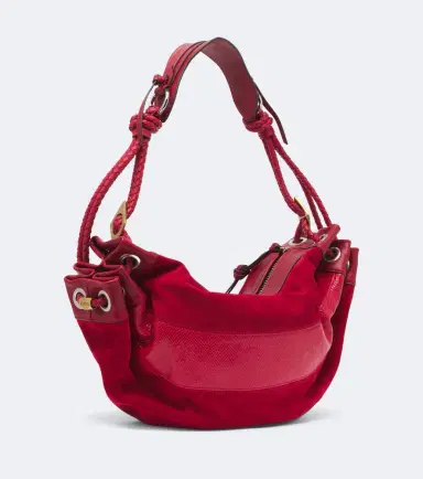 Isabel Marant Maia Medium suede and leather shoulder bag | Thumbnail 3 Isabel Marant Maia Medium suede and leather shoulder bag | Thumbnail 3