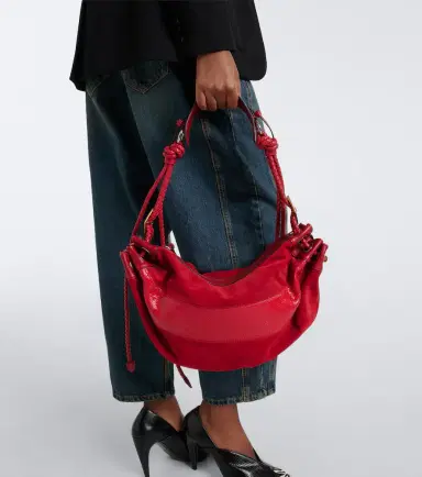 Isabel Marant Maia Medium suede and leather shoulder bag | Thumbnail 6 Isabel Marant Maia Medium suede and leather shoulder bag | Thumbnail 6