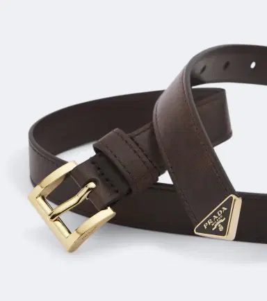 Prada Logo leather belt | Thumbnail 2 Prada Logo leather belt | Thumbnail 2