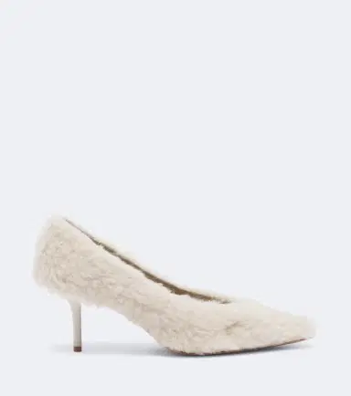 Max Mara Shearling pumps | Thumbnail 6 Max Mara Shearling pumps | Thumbnail 6