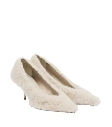 Max Mara Shearling pumps | Thumbnail 1 Max Mara Shearling pumps | Thumbnail 1
