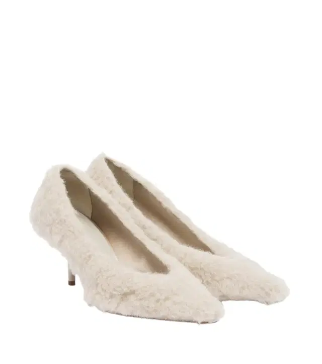 Shearling pumps Shearling pumps