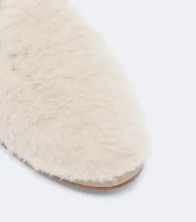 Max Mara Shearling loafers | Thumbnail 4 Max Mara Shearling loafers | Thumbnail 4