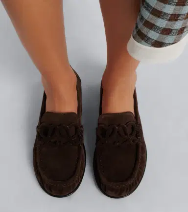 Loewe Double L suede loafers | Thumbnail 6 Loewe Double L suede loafers | Thumbnail 6