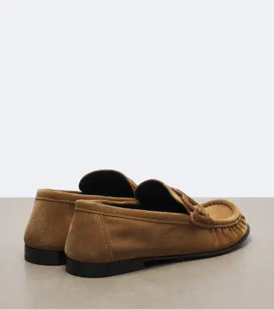 Loewe Double L suede loafers | Thumbnail 4 Loewe Double L suede loafers | Thumbnail 4