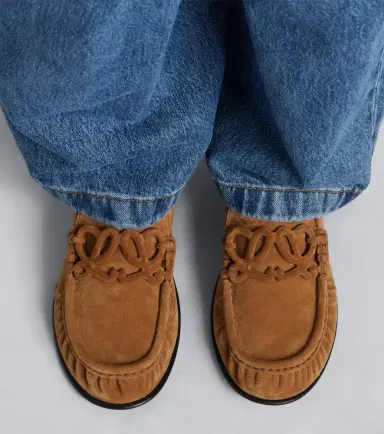 Loewe Double L suede loafers | Thumbnail 5 Loewe Double L suede loafers | Thumbnail 5