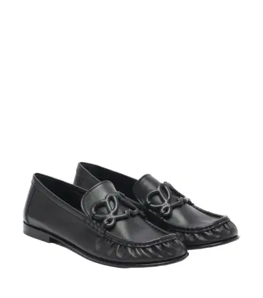 Loewe Double L leather loafers | Thumbnail 1 Loewe Double L leather loafers | Thumbnail 1