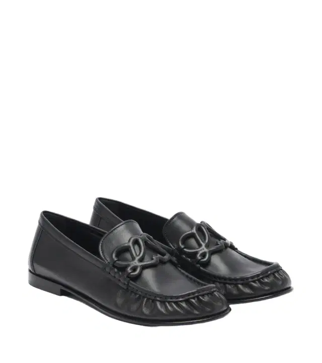Double L leather loafers Double L leather loafers
