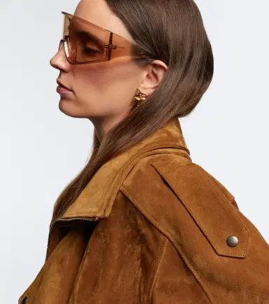 Saint Laurent Logo Lettering shield sunglasses | Thumbnail 5 Saint Laurent Logo Lettering shield sunglasses | Thumbnail 5
