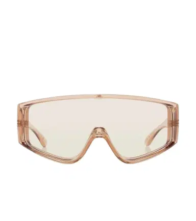 Saint Laurent Logo Lettering shield sunglasses | Thumbnail 1 Saint Laurent Logo Lettering shield sunglasses | Thumbnail 1
