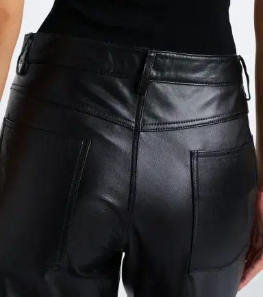 Nili Lotan Tribeca leather barrel-leg pants | Thumbnail 2 Nili Lotan Tribeca leather barrel-leg pants | Thumbnail 2
