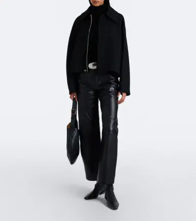 Nili Lotan Tribeca leather barrel-leg pants | Thumbnail 5 Nili Lotan Tribeca leather barrel-leg pants | Thumbnail 5
