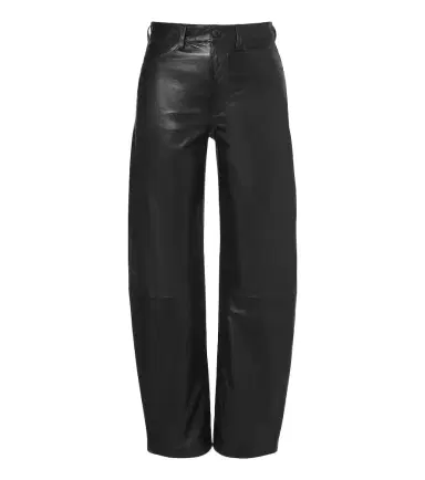 Nili Lotan Tribeca leather barrel-leg pants | Thumbnail 1 Nili Lotan Tribeca leather barrel-leg pants | Thumbnail 1