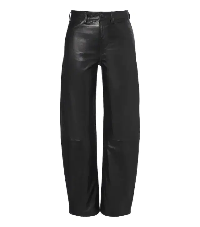 Tribeca leather barrel-leg pants Tribeca leather barrel-leg pants