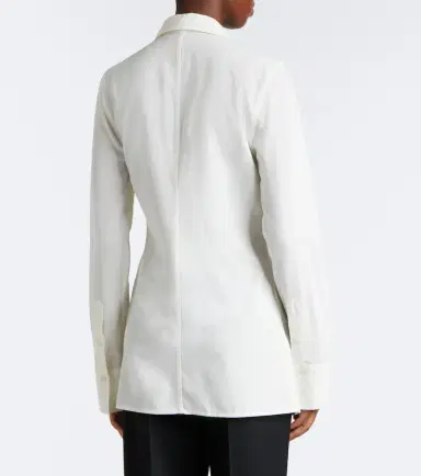 TOTEME Semi-sheer shirt | Thumbnail 2 TOTEME Semi-sheer shirt | Thumbnail 2