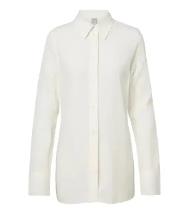 TOTEME Semi-sheer shirt | Thumbnail 1 TOTEME Semi-sheer shirt | Thumbnail 1