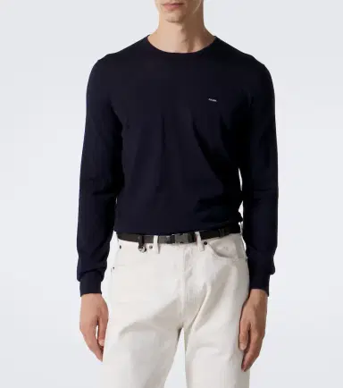 Prada Logo virgin wool sweater | Thumbnail 3 Prada Logo virgin wool sweater | Thumbnail 3