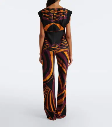 PUCCI Iride satin jersey wide-leg pants | Thumbnail 3 PUCCI Iride satin jersey wide-leg pants | Thumbnail 3