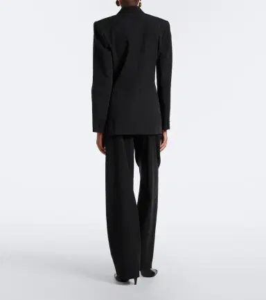Isabel Marant Lyda pleated virgin wool straight pants | Thumbnail 2 Isabel Marant Lyda pleated virgin wool straight pants | Thumbnail 2