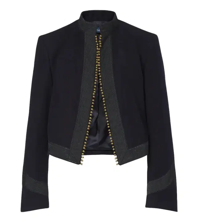 Embellished cotton jacket Embellished cotton jacket