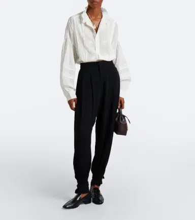 Polo Ralph Lauren Embroidered ruffled blouse | Thumbnail 5 Polo Ralph Lauren Embroidered ruffled blouse | Thumbnail 5