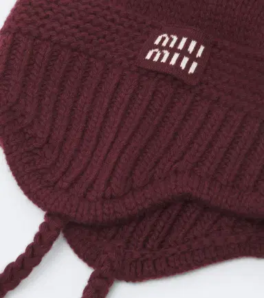 Miu Miu Wool and cashmere beanie | Thumbnail 3 Miu Miu Wool and cashmere beanie | Thumbnail 3