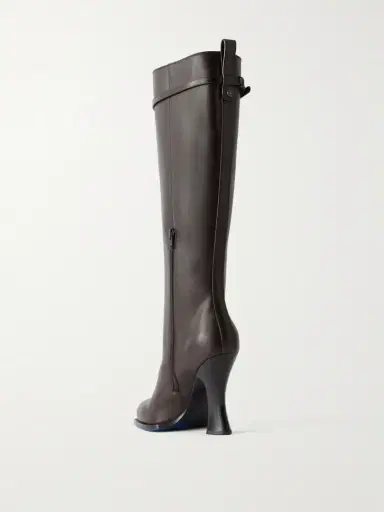 Burberry 100 Belted Leather Knee-high Boots | Thumbnail 3 Burberry 100 Belted Leather Knee-high Boots | Thumbnail 3