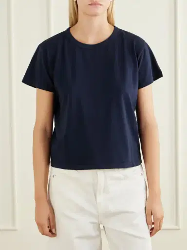 LESET The Margo Cotton-jersey T-shirt | Thumbnail 3 LESET The Margo Cotton-jersey T-shirt | Thumbnail 3