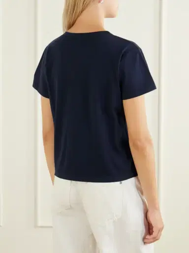 LESET The Margo Cotton-jersey T-shirt | Thumbnail 4 LESET The Margo Cotton-jersey T-shirt | Thumbnail 4