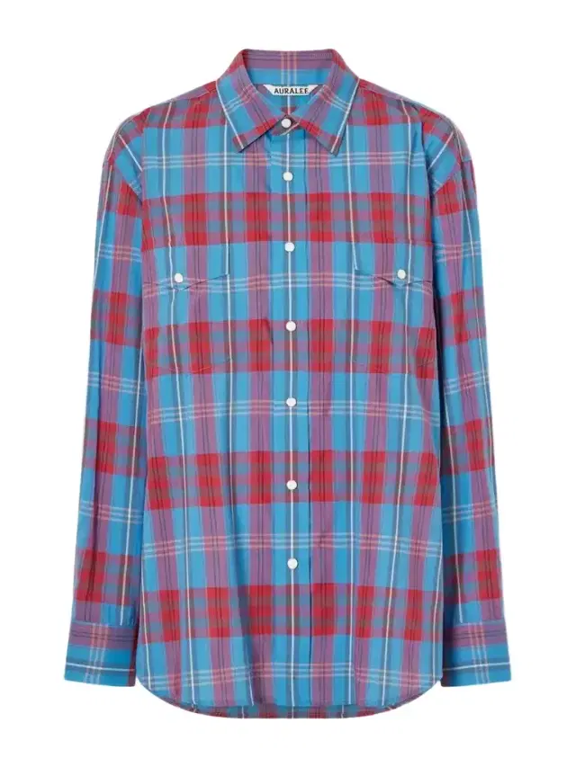 Checked Cotton And Silk-blend Shirt Checked Cotton And Silk-blend Shirt