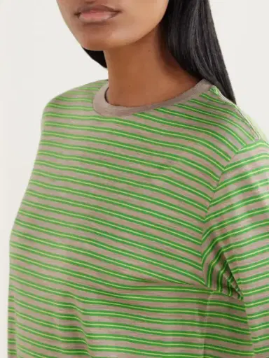 Auralee Striped Wool-jersey T-shirt | Thumbnail 5 Auralee Striped Wool-jersey T-shirt | Thumbnail 5