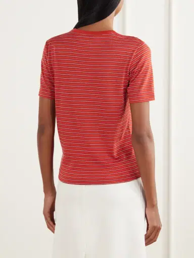 Auralee Striped Wool-jersey T-shirt | Thumbnail 4 Auralee Striped Wool-jersey T-shirt | Thumbnail 4