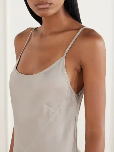 Lauren Manoogian Paneled Satin Midi Dress | Thumbnail 4 Lauren Manoogian Paneled Satin Midi Dress | Thumbnail 4