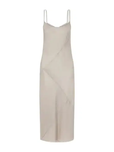 Lauren Manoogian Paneled Satin Midi Dress | Thumbnail 1 Lauren Manoogian Paneled Satin Midi Dress | Thumbnail 1