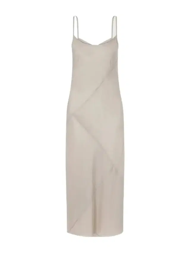 Paneled Satin Midi Dress Paneled Satin Midi Dress