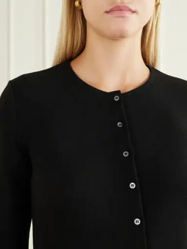 LESET Lauren Jersey Cardigan | Thumbnail 5 LESET Lauren Jersey Cardigan | Thumbnail 5