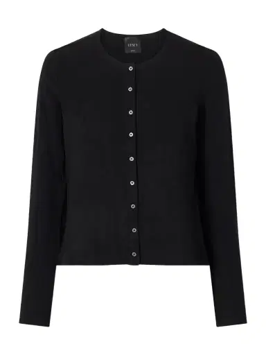 LESET Lauren Jersey Cardigan | Thumbnail 1 LESET Lauren Jersey Cardigan | Thumbnail 1