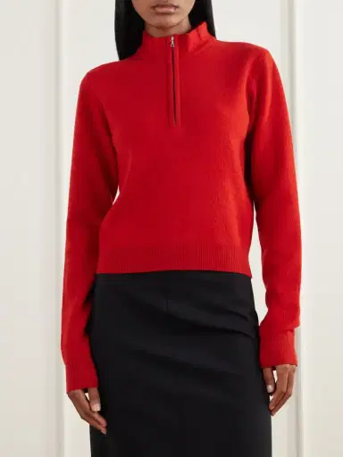 Auralee Wool Half-zip Sweater | Thumbnail 3 Auralee Wool Half-zip Sweater | Thumbnail 3