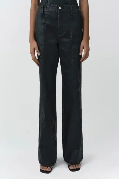 Simkhai Ansel Coated Denim Trouser | Thumbnail 3 Simkhai Ansel Coated Denim Trouser | Thumbnail 3