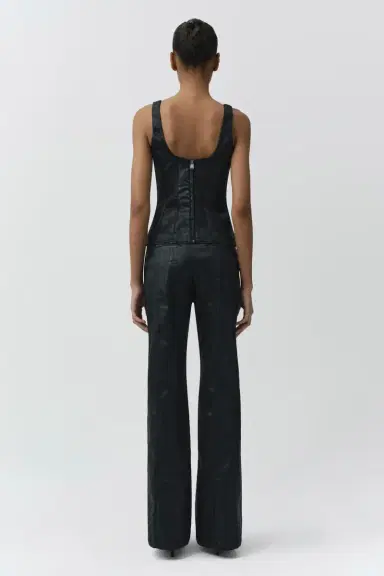 Simkhai Ansel Coated Denim Trouser | Thumbnail 5 Simkhai Ansel Coated Denim Trouser | Thumbnail 5