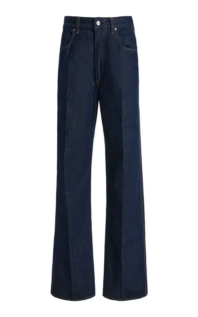 Morgan Rigid Mid-Rise Straight-Leg Jeans Morgan Rigid Mid-Rise Straight-Leg Jeans