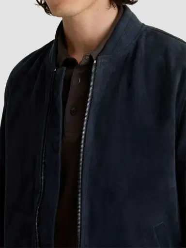 AG Jeans Men's Dayton Suede Bomber Jacket | Thumbnail 5 AG Jeans Men's Dayton Suede Bomber Jacket | Thumbnail 5