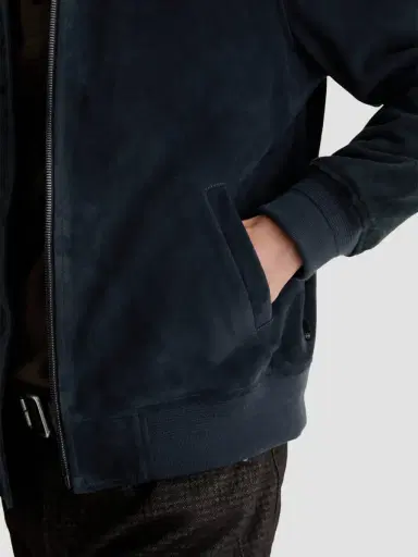AG Jeans Men's Dayton Suede Bomber Jacket | Thumbnail 6 AG Jeans Men's Dayton Suede Bomber Jacket | Thumbnail 6