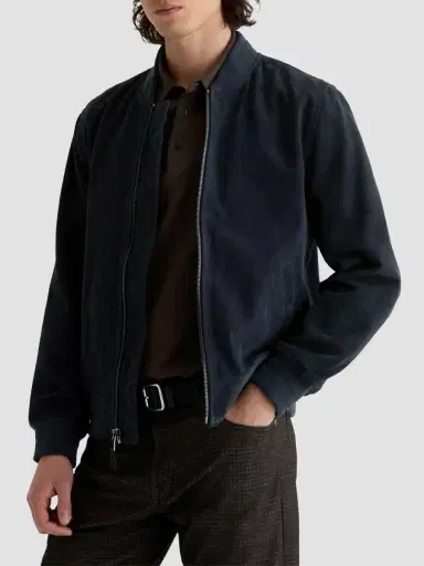 AG Jeans Men's Dayton Suede Bomber Jacket | Thumbnail 8 AG Jeans Men's Dayton Suede Bomber Jacket | Thumbnail 8