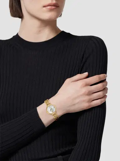 Versace Women's Greca Goddess Goldtone Stainless Steel Bracelet Watch/28MM | Thumbnail 2 Versace Women's Greca Goddess Goldtone Stainless Steel Bracelet Watch/28MM | Thumbnail 2