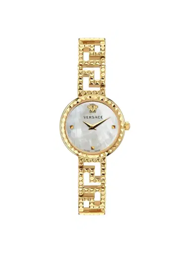 Versace Women's Greca Goddess Goldtone Stainless Steel Bracelet Watch/28MM | Thumbnail 1 Versace Women's Greca Goddess Goldtone Stainless Steel Bracelet Watch/28MM | Thumbnail 1