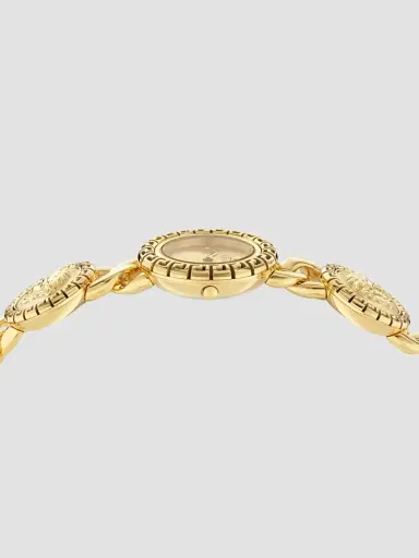 Versace Women's La Greca Stud Icon Goldtone Stainless Steel Bracelet Watch/28MM | Thumbnail 3 Versace Women's La Greca Stud Icon Goldtone Stainless Steel Bracelet Watch/28MM | Thumbnail 3