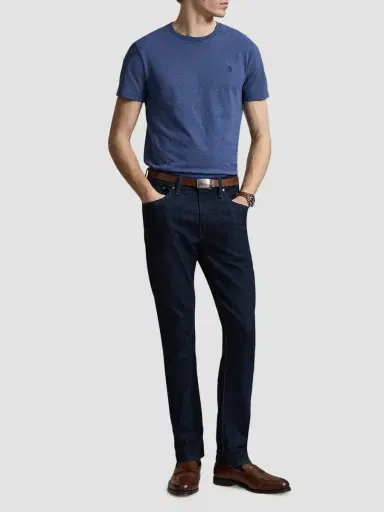Polo Ralph Lauren Men's Custom-Slim-Fit Jersey Crewneck T-Shirt | Thumbnail 2 Polo Ralph Lauren Men's Custom-Slim-Fit Jersey Crewneck T-Shirt | Thumbnail 2