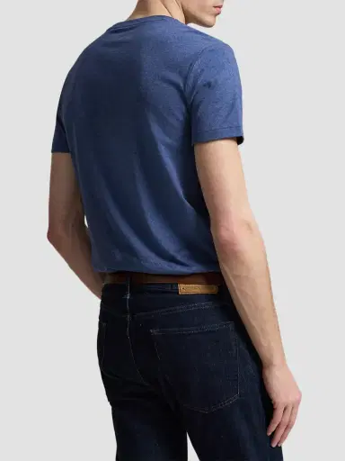 Polo Ralph Lauren Men's Custom-Slim-Fit Jersey Crewneck T-Shirt | Thumbnail 3 Polo Ralph Lauren Men's Custom-Slim-Fit Jersey Crewneck T-Shirt | Thumbnail 3