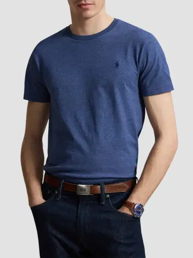 Polo Ralph Lauren Men's Custom-Slim-Fit Jersey Crewneck T-Shirt | Thumbnail 4 Polo Ralph Lauren Men's Custom-Slim-Fit Jersey Crewneck T-Shirt | Thumbnail 4